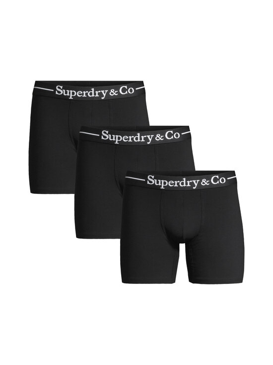 Superdry - Sdry & Co Triple Pack -bokserit - DNX BLACK/BLACK/BLACK | Stockmann - photo 1