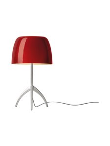 Foscarini - Lumiere Table Piccola -pöytävalaisin - ALLUMINIO/CILIEGIA | Stockmann