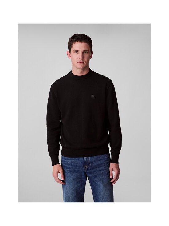 Calvin Klein Jeans - Cotton Relaxed -collegepaita - UB1 BLACK | Stockmann - photo 4