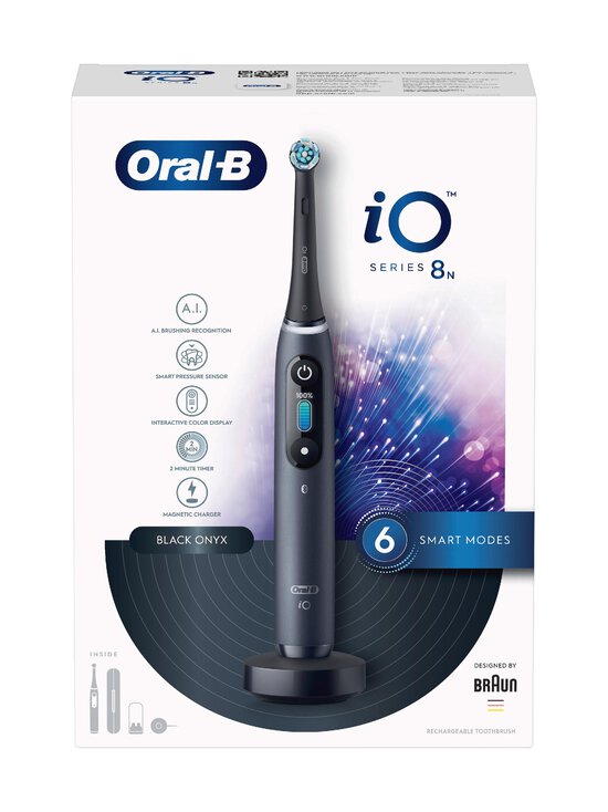 Oral-B - iO8 -sähköhammasharja - BLACK - photo 4 Oral-B - iO8 -sähköhammasharja - BLACK | Stockmann - photo 4