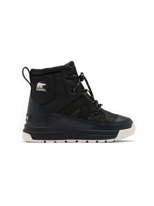 Sorel - Talvejalatsid Big Kids Whitney III Mid Waterproof - 011 BLACK, BLACK | Stockmann