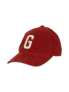 GANT - Vakosamettinen lippalakki - 845 DEEP ORANGE GANT - Vakosamettinen lippalakki - 845 DEEP ORANGE | Stockmann