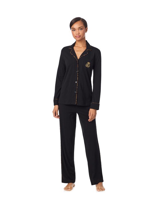 Lauren Ralph Lauren - Pidžaama Notch Collar - 001 BLACK | Stockmann - photo 1