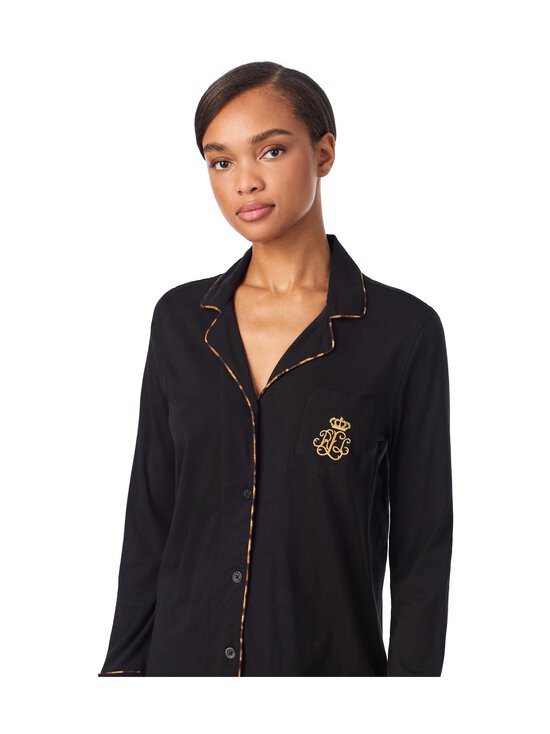 Lauren Ralph Lauren - Pidžaama Notch Collar - 001 BLACK | Stockmann - photo 3