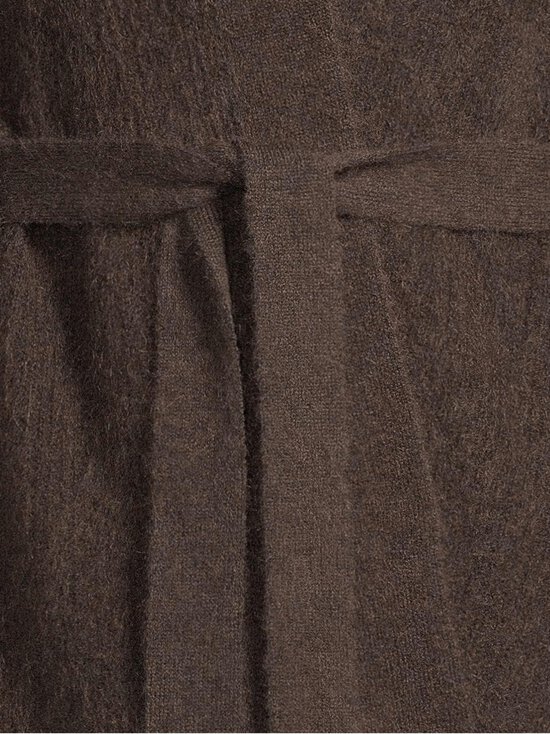 NOOM - Silviana Mohair Blend -neuletakki - BROWN | Stockmann - photo 4