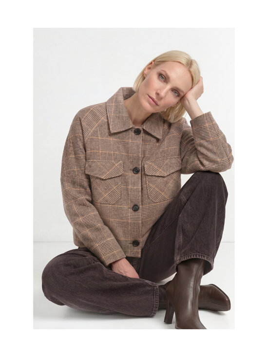 rich & royal - Oversize Splittable Wool -paitatakki - 223 CAFFEE LATTE | Stockmann - photo 6