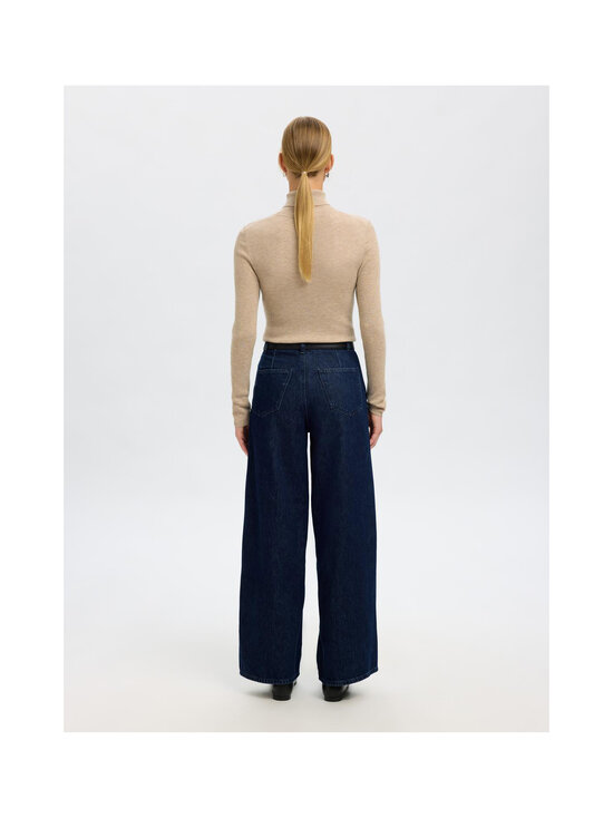 Selected - SlfExtra Wide Mella Bora džinsi - DARK BLUE DENIM | Stockmann - photo 2