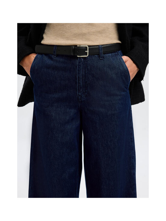 Selected - SlfExtra Wide Mella Bora džinsi - DARK BLUE DENIM | Stockmann - photo 6