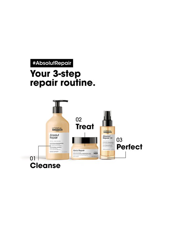 L'Oréal Professionnel - Absolut Repair Gold Conditioner -hoitoaine 500 ml - NOCOL - photo 5 L'Oréal Professionnel - Absolut Repair Gold Conditioner -hoitoaine 500 ml - NOCOL | Stockmann - photo 5