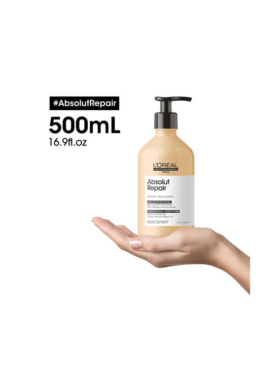 L'Oréal Professionnel - Absolut Repair Gold Conditioner -hoitoaine 500 ml - NOCOL - photo 6 L'Oréal Professionnel - Absolut Repair Gold Conditioner -hoitoaine 500 ml - NOCOL | Stockmann - photo 6