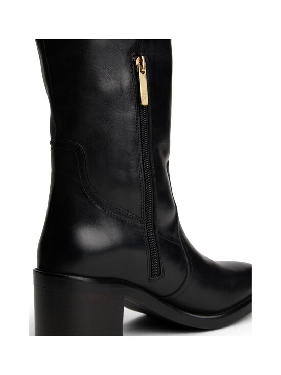 Tommy Hilfiger - Kõrge säärega nahksaapad Riding Block Heel - BDS BLACK | Stockmann - photo 2