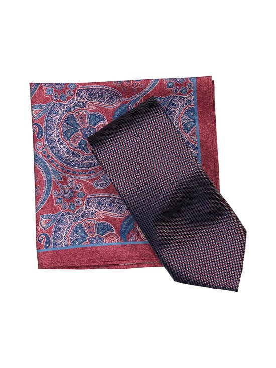 Tie & Pocket Square- silkkisolmio ja taskuliinapakkaus