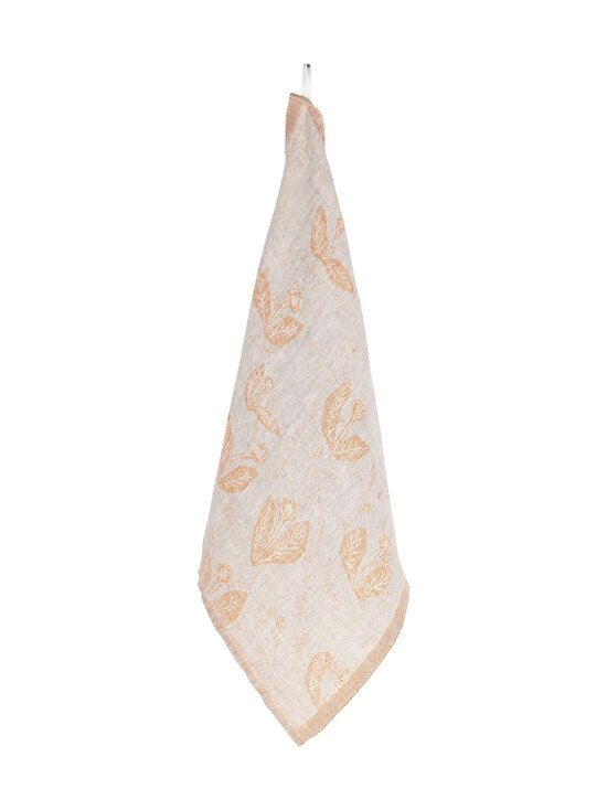 Lapuan Kankurit - Kesäkukka- pyyhe ja lautasliina 46 x 46 cm - 8 LINEN-CINNAMON | Stockmann - photo 1