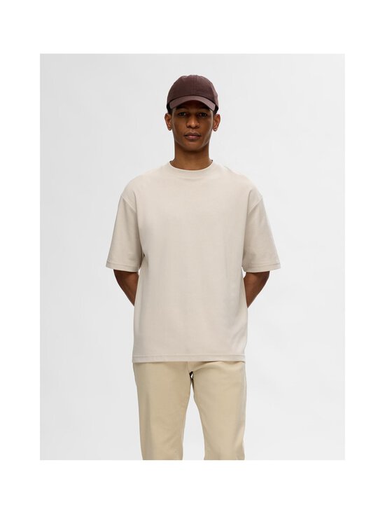 Selected - SlhLoose Oscar T-paita - OATMEAL - photo 4 Selected - SlhLoose Oscar T-paita - OATMEAL | Stockmann - photo 4