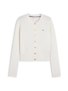 Tommy Hilfiger - Soft Wool Jersey Slim -neuletakki - Z00 IVORY PETAL | Stockmann