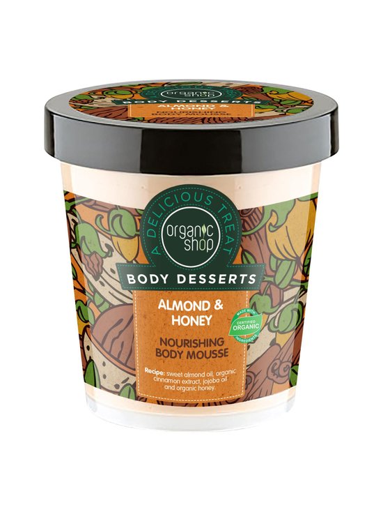 Body Desserts Almond & Honey -ravitseva vartalomousse 450 ml