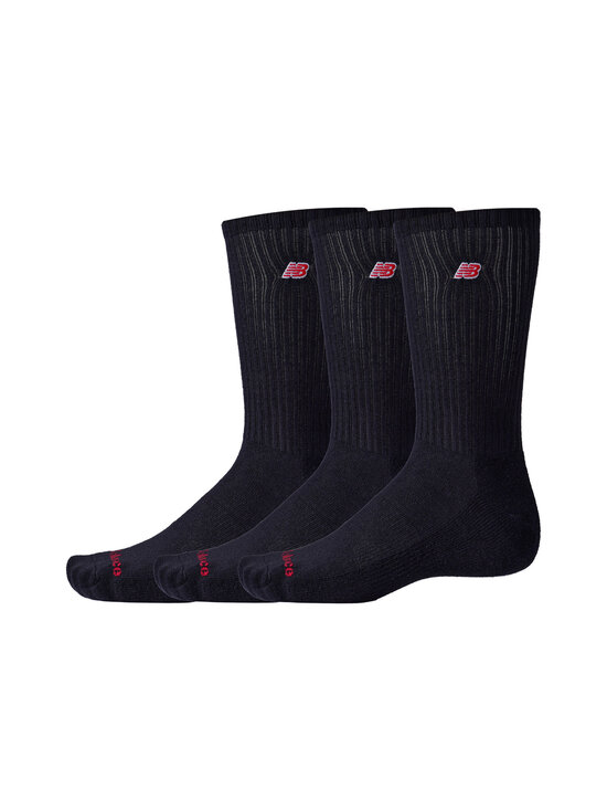 New Balance - Patch Logo Crew zeķes 3-pāri - BK BLACK | Stockmann - photo 1