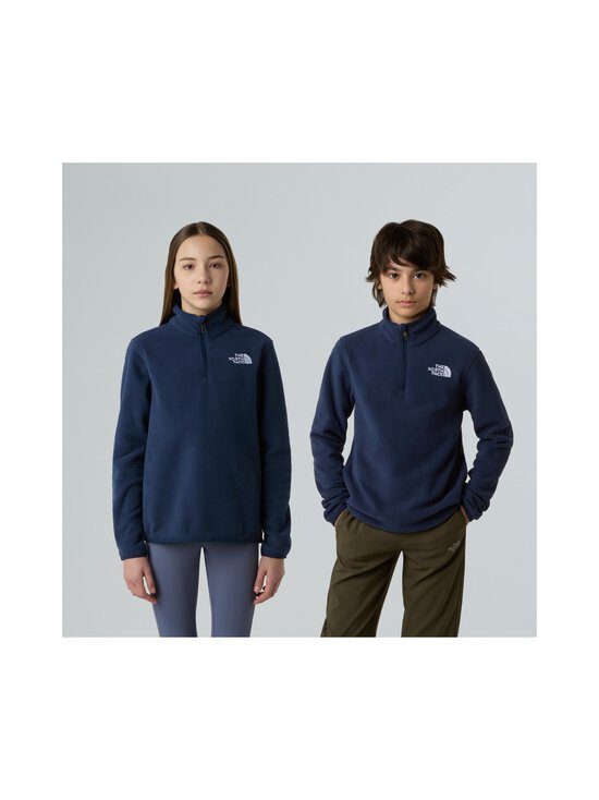 The North Face - Pusa Teen Glacier 1/4 Zip - 400 SUMMIT NAVY | Stockmann - photo 5
