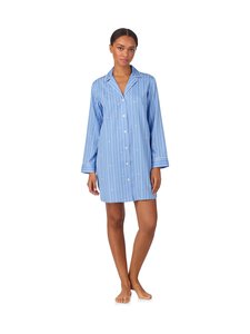 Lauren Ralph Lauren - Notch Collar -pyjamapaita - 451 BLUE PRT | Stockmann