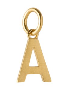 Pernille Corydon - Love Letter A -riipus - GOLD PLATED | Stockmann