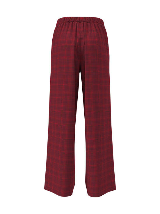 Calvin Klein Underwear - Tee Flannel -pyjama - 3E4 ZINFANDEL W ZINFANDEL JOTTED MADRAS | Stockmann - photo 3