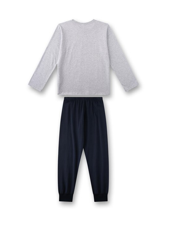 Sanetta - Shark -pyjamapaita ja pyjamahousut - 1646 HELLGRAU MELANGE | Stockmann - photo 2