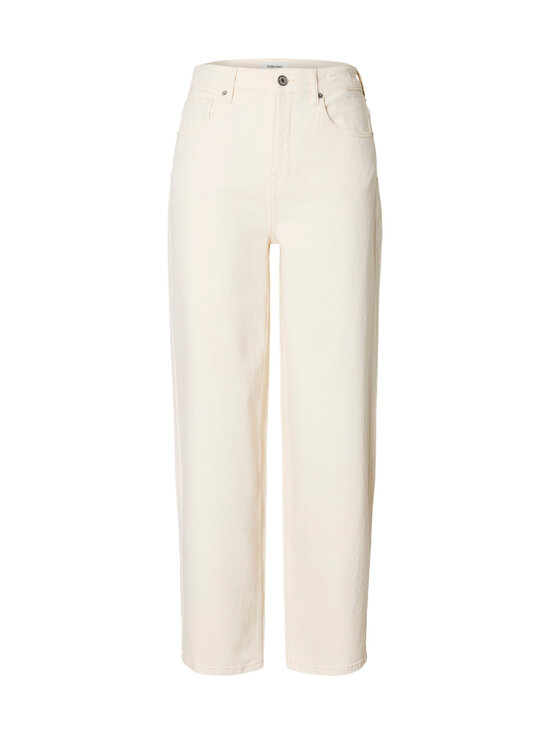 Selected - SlfBarrel Ebba High Waist -farkut - EGRET | Stockmann - photo 1