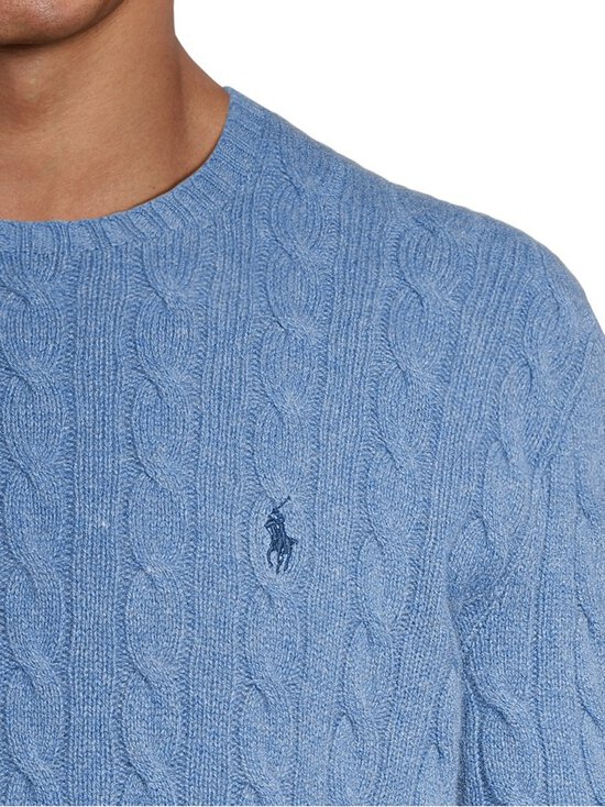 Polo Ralph Lauren - Palmikkoes kampsun - 504 BLUE BORAGE HEATHER | Stockmann - photo 5