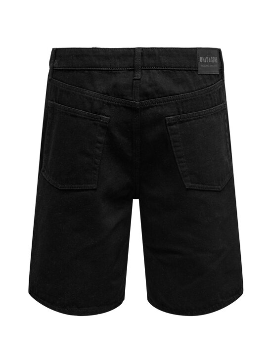 Only & Sons - OnsFade Loose -farkkushortsit - BLACK DENIM | Stockmann - photo 2