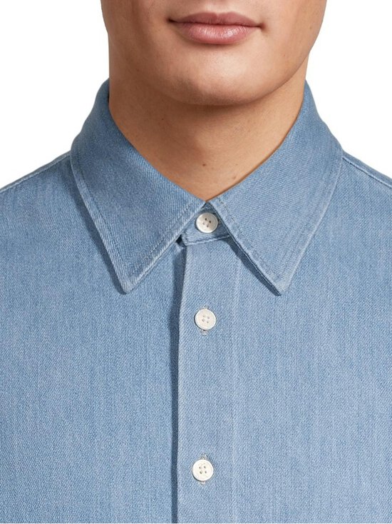 NN.07 - Casper denim -kauluspaita - 299 BLUE DENIM | Stockmann - photo 4