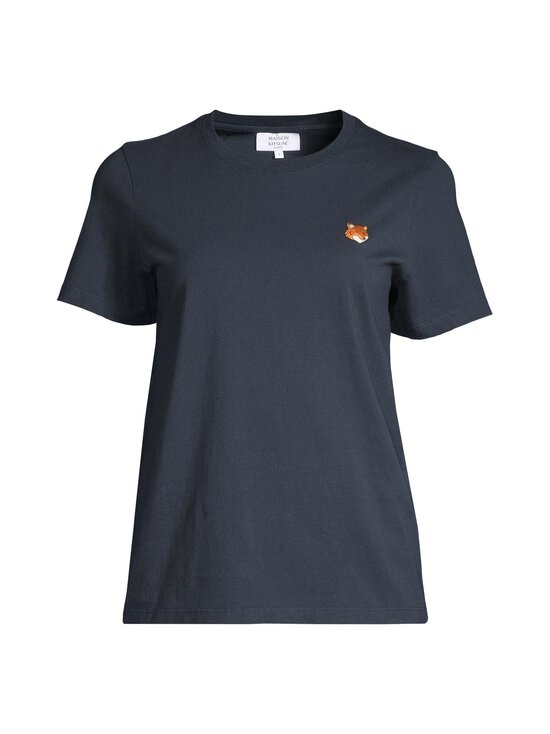 Maison Kitsuné - Fox Head Patch t-paita - 0413 CLASSIC NAVY | Stockmann - photo 1