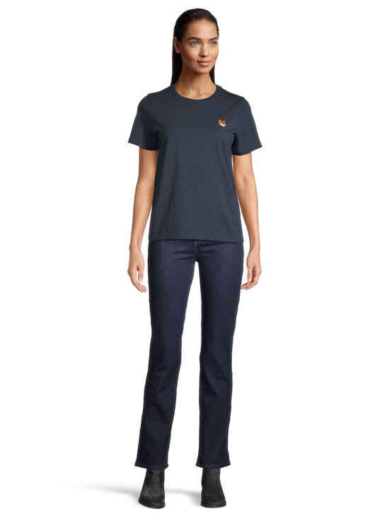 Maison Kitsuné - Fox Head Patch t-paita - 0413 CLASSIC NAVY | Stockmann - photo 2