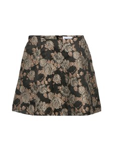 Object - ObjJuna Short svārki - BLACK DETAIL:BROWN FLOWERS | Stockmann