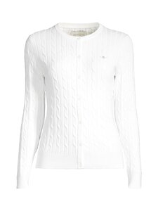 GANT - Palmikkoneuletakki - 113 EGGSHELL GANT - Palmikkoneuletakki - 113 EGGSHELL | Stockmann