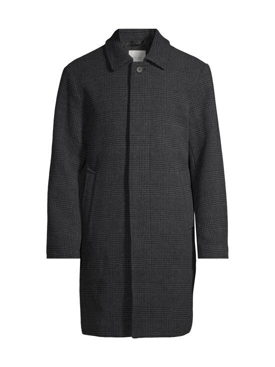 CONSTRUE - Sicily-villasekoitetakki - DK. GREY CHECK | Stockmann - photo 1