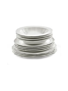 Serax - Nõudekomplekt White Silhouette Dinner Set, 12 osa - 001 WHITE | Stockmann