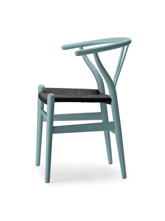 Carl Hansen & Søn - CH24 Wishbone -tuoli musta istuin soft Pewter Blue - BLUE | Stockmann - photo 2