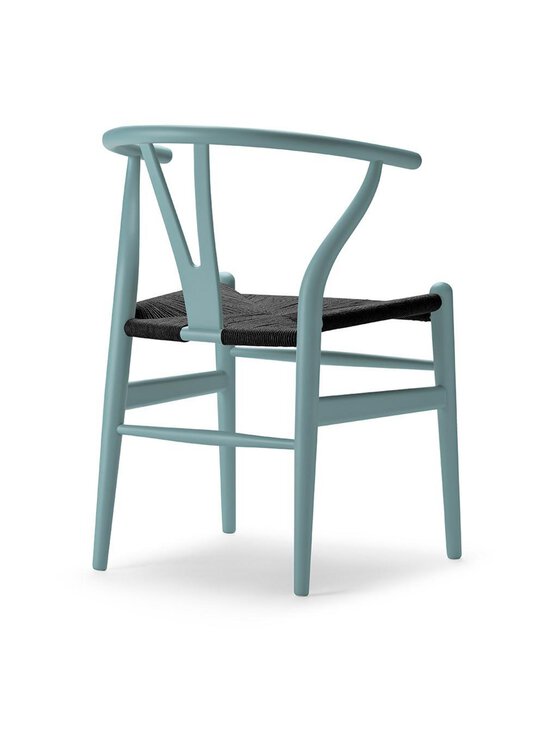 Carl Hansen & Søn - CH24 Wishbone -tuoli musta istuin soft Pewter Blue - BLUE | Stockmann - photo 3