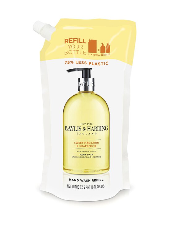 Baylis & Harding - Sweet Mandarin & Grapefruit Hand Wash Refill -käsisaippua, täyttöpakkaus, 1l - NOCOL | Stockmann - photo 1