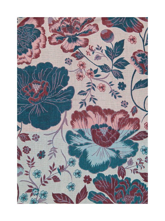 A+more - Melinda Jaquard šalle 70 x 180 cm - BLUE/GREEN/PEACH | Stockmann - photo 2