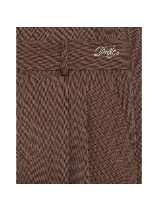 Drôle de Monsieur - Pantalon Golfeur Chevrons -housut - BN / BROWN | Stockmann - photo 2