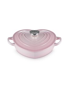 Le Creuset - Cast Iron Heart čuguna trauks 1 l, 20 cm - SHELL PINK | Stockmann