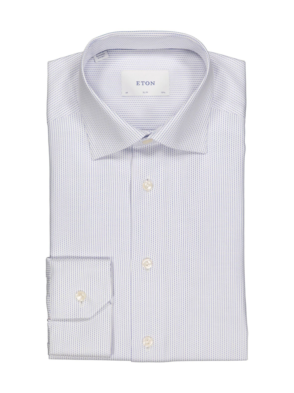 Slim fit semi solid signature twill -kauluspaita