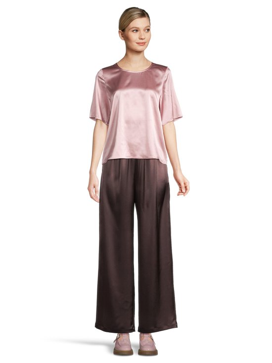 ESSENTIALS by Stockmann - Josie o-neck -silkkipusero - LT.PINK | Stockmann - photo 2