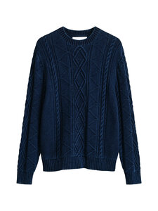 GANT - Palmikkoes kampsun Indigo - 432 RICH NAVY | Stockmann