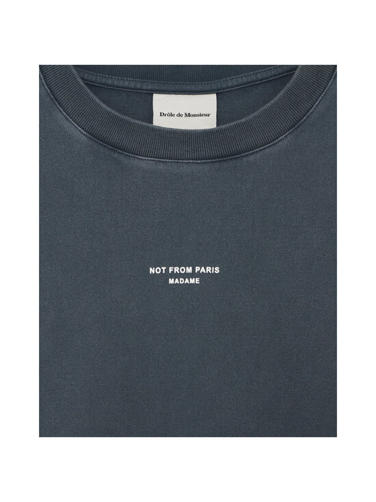 Drôle de Monsieur - Classic Slogan t-paita - DGR DARK GREY | Stockmann - photo 2