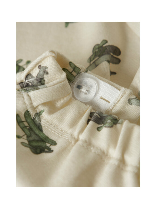 Lil' Atelier - Trikoopüksid NbmLayo Geu Loose - COCONUT MILK AOP:AIRPLANE | Stockmann - photo 3
