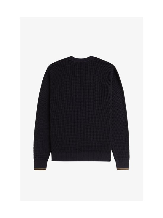 Fred Perry - Waffle Stitch -neule - 102 BLACK | Stockmann - photo 2