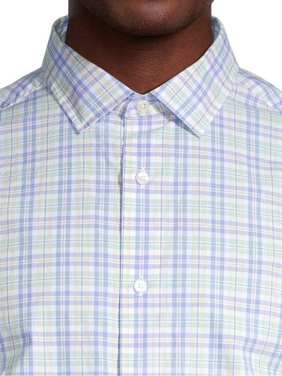 GANT - Regular Multi Check poplīna krekls ar apkakli - 411 LAVENDER BLUE | Stockmann - photo 4