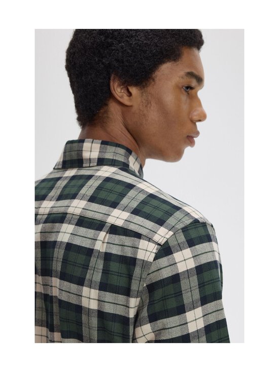 Fred Perry - Brushed Twill Tartan -ruutupaita - X89 COURT GREEN | Stockmann - photo 6